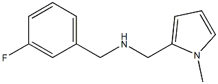 [(3-fluorophenyl)methyl][(1-methyl-1H-pyrrol-2-yl)methyl]amine 구조식 이미지