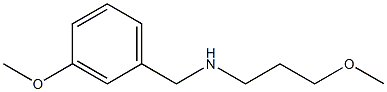 [(3-methoxyphenyl)methyl](3-methoxypropyl)amine Structure