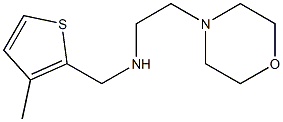 [(3-methylthiophen-2-yl)methyl][2-(morpholin-4-yl)ethyl]amine 구조식 이미지