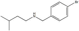 [(4-bromophenyl)methyl](3-methylbutyl)amine 구조식 이미지