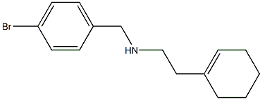 [(4-bromophenyl)methyl][2-(cyclohex-1-en-1-yl)ethyl]amine 구조식 이미지