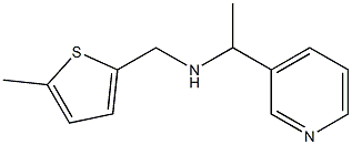 [(5-methylthiophen-2-yl)methyl][1-(pyridin-3-yl)ethyl]amine Structure