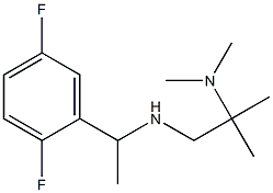 [1-(2,5-difluorophenyl)ethyl][2-(dimethylamino)-2-methylpropyl]amine 구조식 이미지