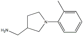 [1-(2-methylphenyl)pyrrolidin-3-yl]methylamine Structure