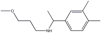 [1-(3,4-dimethylphenyl)ethyl](3-methoxypropyl)amine 구조식 이미지