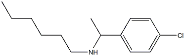 [1-(4-chlorophenyl)ethyl](hexyl)amine 구조식 이미지