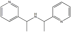 [1-(pyridin-2-yl)ethyl][1-(pyridin-3-yl)ethyl]amine 구조식 이미지