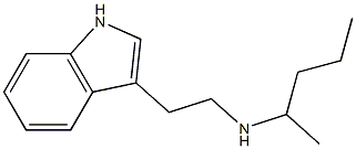 [2-(1H-indol-3-yl)ethyl](pentan-2-yl)amine 구조식 이미지