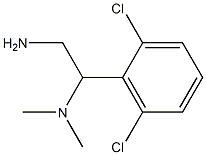 [2-amino-1-(2,6-dichlorophenyl)ethyl]dimethylamine 구조식 이미지