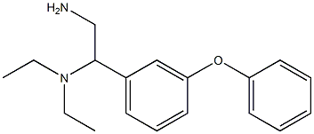 [2-amino-1-(3-phenoxyphenyl)ethyl]diethylamine 구조식 이미지