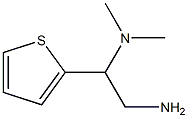 [2-amino-1-(thiophen-2-yl)ethyl]dimethylamine Structure