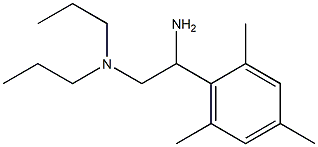 [2-amino-2-(2,4,6-trimethylphenyl)ethyl]dipropylamine 구조식 이미지