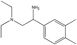 [2-amino-2-(3,4-dimethylphenyl)ethyl]diethylamine 구조식 이미지