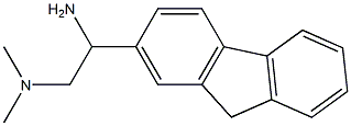 [2-amino-2-(9H-fluoren-2-yl)ethyl]dimethylamine 구조식 이미지