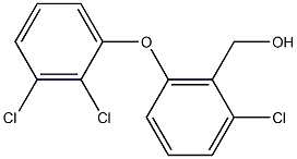 [2-chloro-6-(2,3-dichlorophenoxy)phenyl]methanol Structure