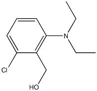 [2-chloro-6-(diethylamino)phenyl]methanol Structure