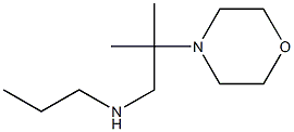 [2-methyl-2-(morpholin-4-yl)propyl](propyl)amine Structure