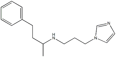 [3-(1H-imidazol-1-yl)propyl](4-phenylbutan-2-yl)amine Structure