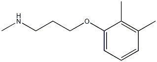 [3-(2,3-dimethylphenoxy)propyl](methyl)amine Structure