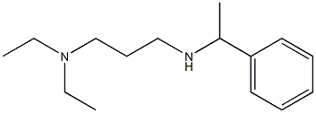 [3-(diethylamino)propyl](1-phenylethyl)amine 구조식 이미지