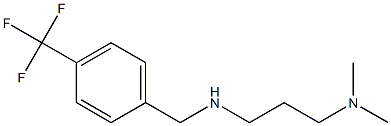 [3-(dimethylamino)propyl]({[4-(trifluoromethyl)phenyl]methyl})amine 구조식 이미지