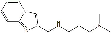 [3-(dimethylamino)propyl]({imidazo[1,2-a]pyridin-2-ylmethyl})amine 구조식 이미지