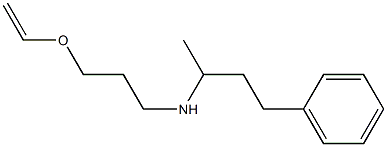 [3-(ethenyloxy)propyl](4-phenylbutan-2-yl)amine 구조식 이미지