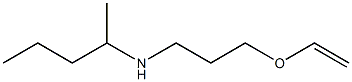 [3-(ethenyloxy)propyl](pentan-2-yl)amine Structure