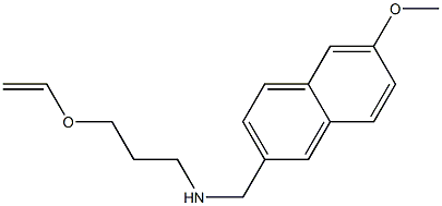 [3-(ethenyloxy)propyl][(6-methoxynaphthalen-2-yl)methyl]amine 구조식 이미지