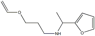 [3-(ethenyloxy)propyl][1-(furan-2-yl)ethyl]amine Structure