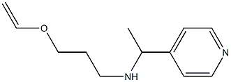 [3-(ethenyloxy)propyl][1-(pyridin-4-yl)ethyl]amine 구조식 이미지