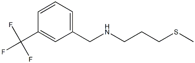 [3-(methylsulfanyl)propyl]({[3-(trifluoromethyl)phenyl]methyl})amine 구조식 이미지