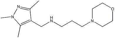 [3-(morpholin-4-yl)propyl][(1,3,5-trimethyl-1H-pyrazol-4-yl)methyl]amine 구조식 이미지