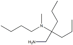 [4-(aminomethyl)heptan-4-yl](butyl)methylamine Structure