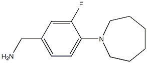 [4-(azepan-1-yl)-3-fluorophenyl]methanamine 구조식 이미지