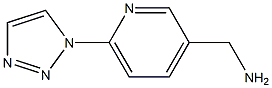 [6-(1H-1,2,3-triazol-1-yl)pyridin-3-yl]methylamine 구조식 이미지