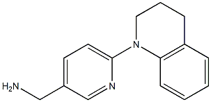 [6-(3,4-dihydroquinolin-1(2H)-yl)pyridin-3-yl]methylamine Structure