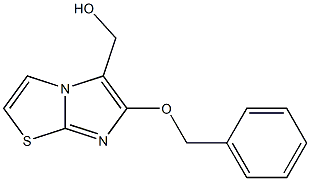 [6-(benzyloxy)imidazo[2,1-b][1,3]thiazol-5-yl]methanol Structure