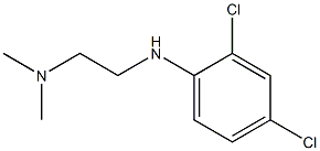 {2-[(2,4-dichlorophenyl)amino]ethyl}dimethylamine Structure