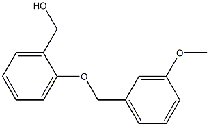 {2-[(3-methoxyphenyl)methoxy]phenyl}methanol 구조식 이미지
