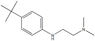 {2-[(4-tert-butylphenyl)amino]ethyl}dimethylamine 구조식 이미지