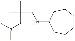 {2-[(cycloheptylamino)methyl]-2-methylpropyl}dimethylamine 구조식 이미지