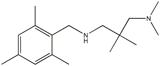 {2-[(dimethylamino)methyl]-2-methylpropyl}[(2,4,6-trimethylphenyl)methyl]amine 구조식 이미지