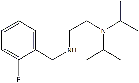 {2-[bis(propan-2-yl)amino]ethyl}[(2-fluorophenyl)methyl]amine Structure