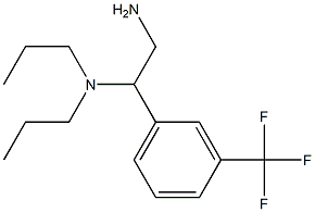 {2-amino-1-[3-(trifluoromethyl)phenyl]ethyl}dipropylamine Structure