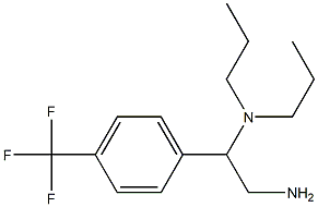 {2-amino-1-[4-(trifluoromethyl)phenyl]ethyl}dipropylamine Structure