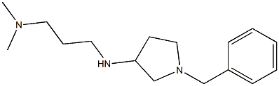 {3-[(1-benzylpyrrolidin-3-yl)amino]propyl}dimethylamine Structure