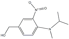 {4-[methyl(propan-2-yl)amino]-3-nitrophenyl}methanol 구조식 이미지