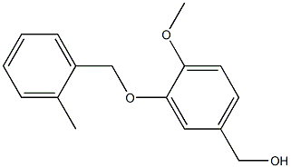 {4-methoxy-3-[(2-methylphenyl)methoxy]phenyl}methanol 구조식 이미지