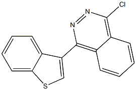 1-(1-benzothiophen-3-yl)-4-chlorophthalazine Structure